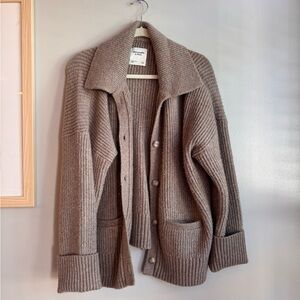 Abercrombie & Fitch brown Knit Sweater